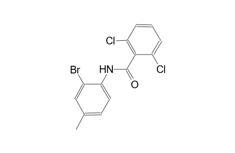 N-(2-bromo-4-methylphenyl)-2,6-dichlorobenzamide