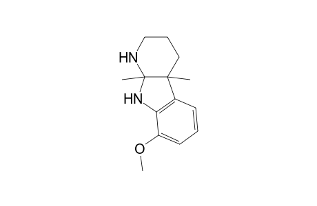 8-Methoxy-4a,9a-dimethyl-1,2,3,4,4a,9a-hexahydropyrido(2,3-b)indole