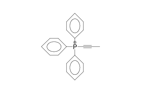 Triphenyl-(1-propynyl)-phosphonium cation