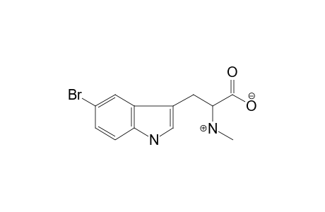 3-(5-bromo-1H-indol-3-yl)-2-methylammonio-propionate