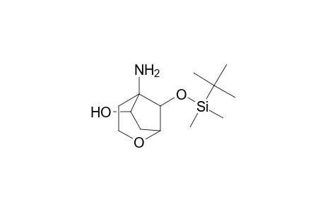 8-{[(t-Butyl)dimethylsilyl]oxy}-5-amino-2-oxabicyclo[3.2.1]octan-6-ol