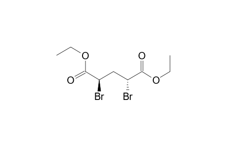 Diethyl (2R*,4R*)-2,4-dibromoglutarate