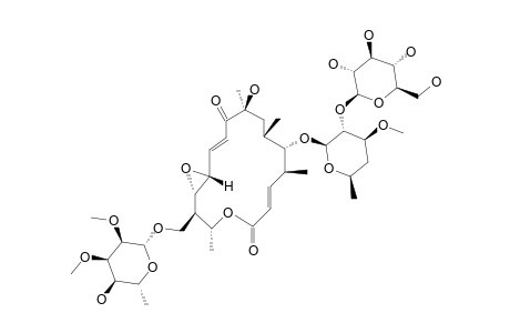 CHIP-0339;2'-[O-(BETA-D-GLUCOPYRANOSYL)]-CHALCOMYCIN