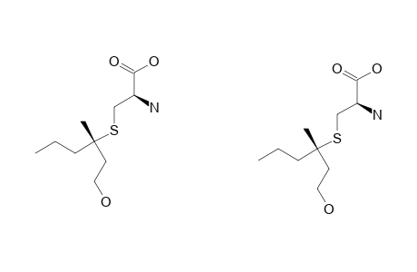 2-AMINO-3-[[1-(2-HYDROXYETHYL)-1-METHYLBUTYL]-SULFANYL]-PROPANOIC-ACID