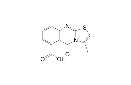 5H-Thiazolo[2,3-b]quinazoline-6-carboxylic acid, 3-methyl-5-oxo-