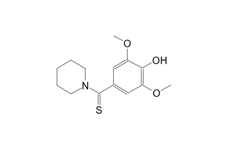 2,6-dimethoxy-4-(1-piperidinylcarbothioyl)phenol