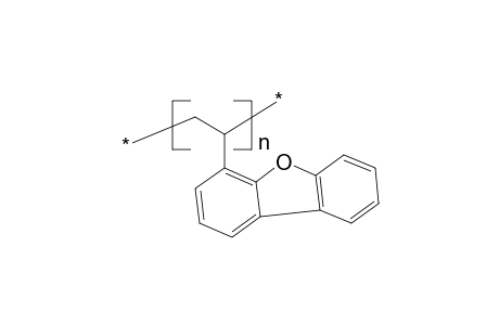 Poly(4-vinyldibenzofuran), poly[1-(1-dibenzofuranyl)ethylene]