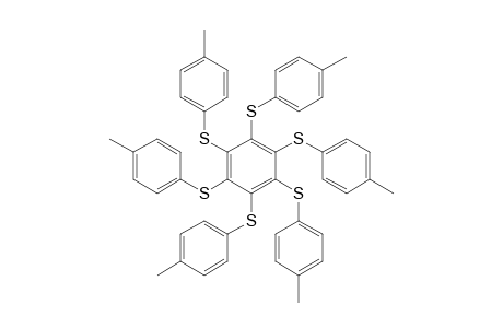 Hexakis[(4-methylphenyl)thio]benzene