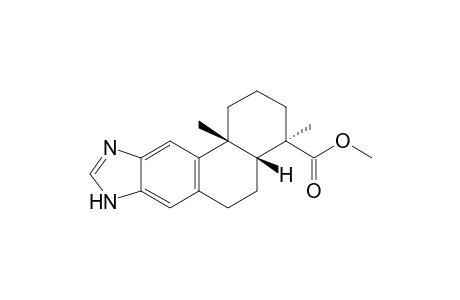 Methyl (4R,4aR,11bR)-2,3,4,4a,5,6,8,11b-octahydro-4,11b-dimethyl-1H-phenanthro[2,3-d]imidazole-4-carboxylate