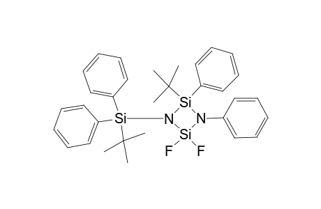 1-TERT.-BUTYLDIPHENYLSILYL-2-TERT.-BUTYL-4,4-DIFLUORO-2,3-DIPHENYLCYCLODISILAZANE