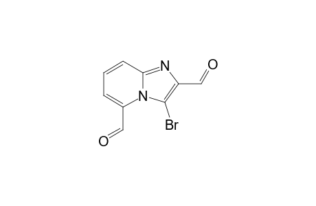 3-Bromoimidazo[1,2-a]pyridine-2,5-dicarbaldehyde