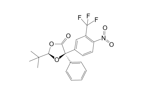 (2R,5R)-2-tert-Butyl-5-(3-trifluoromethyl-4-nitrophenyl)-5-phenyl-1,3-dioxolan-4-one