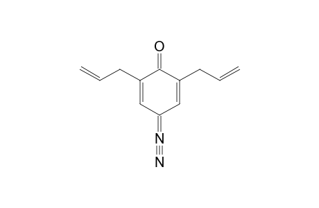 2,6-Diallyl-4-(1.lambda.(5)-diazynylidene)-2,5-cyclohexadien-1-one