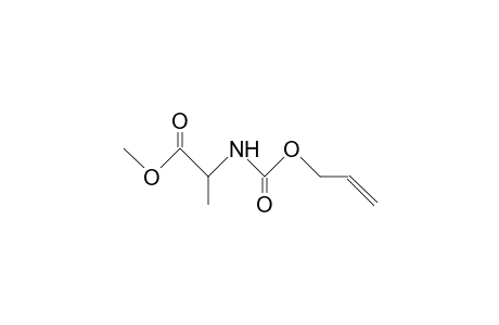 N-Allyloxycarbonyl-(S)-alanine methyl ester