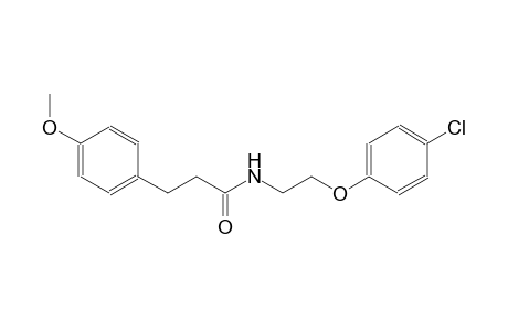N-[2-(4-Chloro-phenoxy)-ethyl]-3-(4-methoxy-phenyl)-propionamide