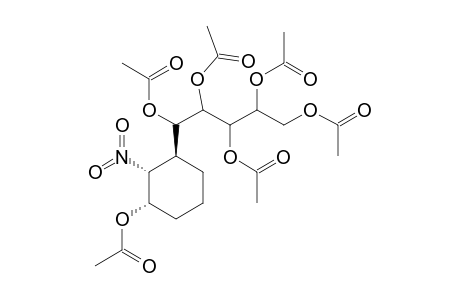 1'-C-[(1S,2R,3S)-3-ACETOXY-2-NITROCYCLOHEXYL]-1',2',3',4',5'-PENTA-O-ACETYL-D-GALAKTO-PENTITOL
