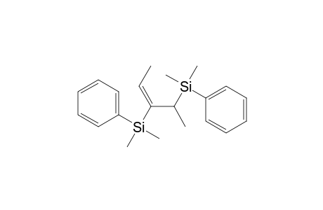 Silane, (1-ethylidene-2-methyl-1,2-ethanediyl)bis[dimethylphenyl-, (E)-