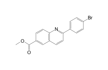 Methyl 2-(4-bromophenyl)quinoline-6-carboxylate