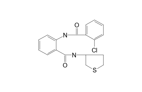 2-chloro-N'-(tetrahydro-3-thienyl)-N,2'-bibenzamide