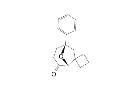 (1R,5R)-5-phenyl-2-spiro[8-oxabicyclo[3.2.1]octane-7,1'-cyclobutane]one