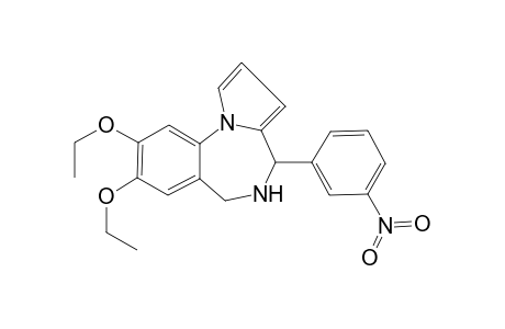 8,9-Diethoxy-4-(3-nitrophenyl)-5,6-dihydro-4H-pyrrolo[1,2-a][1,4]benzodiazepine