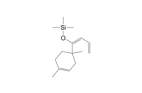 Silane, [[1-(1,4-dimethyl-3-cyclohexen-1-yl)-1,3-butadienyl]oxy]trimethyl-, (E)-