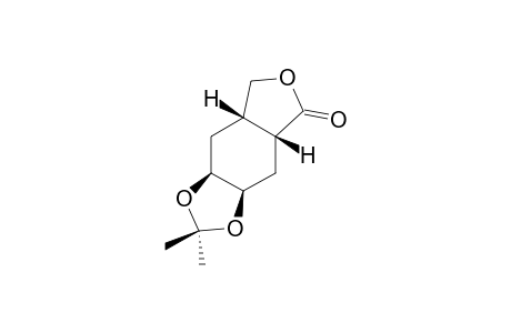 2,2-DIMETHYL-1,3-DIOXOLO-[4,5-F]-PERHYDROISOBENZOFURAN-5-ON