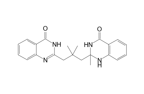 2-[2,2-Dimethyl-3-(2-methyl-4-oxo-1,2,3,4-tetrahydro-quinazolin-2-yl)-propyl]-3H-quinazolin-4-one