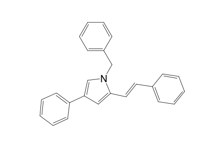1-Benzyl-4-phenyl-2-[(E)-2-phenylethenyl]pyrrole