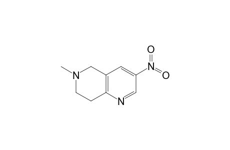 6-methyl-3-nitro-7,8-dihydro-5H-1,6-naphthyridine