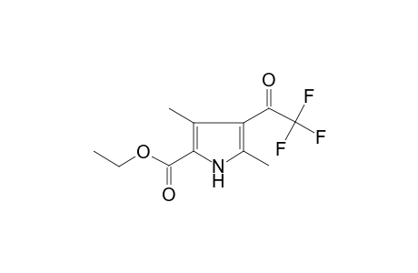 Ethyl 3,5-dimethyl-4-(trifluoroacetyl)-1H-pyrrole-2-carboxylate