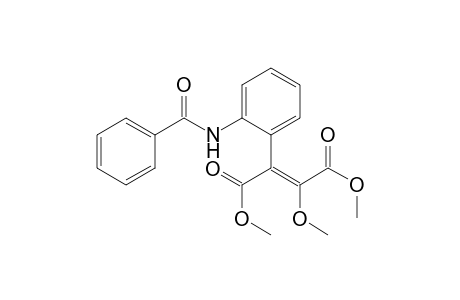 2-Butenedioic acid, 2-[2-(benzoylamino)phenyl]-3-methoxy-, dimethyl ester