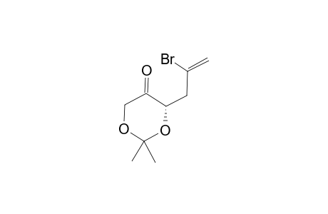 (4S)-4-(2-Bromoallyl)-2,2-dimethyl-1,3-dioxane-5-one