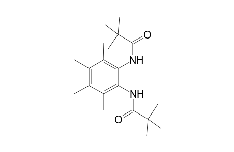 2,2,2',2'-Tetramethyl-N,N'-(3",4",5",6"-tetramethylphen-1",2"-ylene)-bis[propanamide]