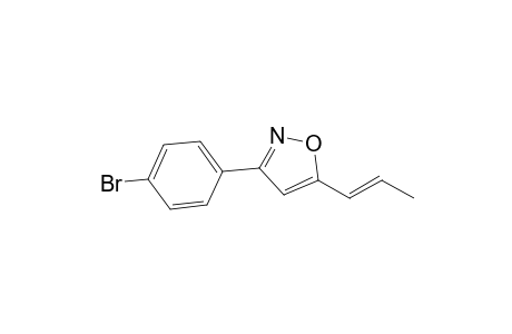 3-(4-Bromophenyl)-5-propenylisoxazole