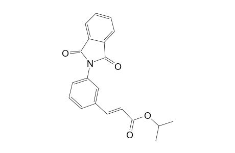 Isopropyl (2E)-3-[3-(1,3-dioxo-1,3-dihydro-2H-isoindol-2-yl)phenyl]-2-propenoate