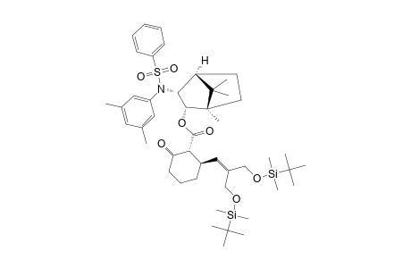 (1R,2R,3S,4S)-(3-(N-BENZENESULFONYL-N-(3,5-DIMETHYLPHENYL)-AMINO)-2-BORNYL)-(1S,6S)-6-(3-(TERT.-BUTYLDIMETHYLSILYLOXY)-2-(TERT.-BUTYLDIMETHYL