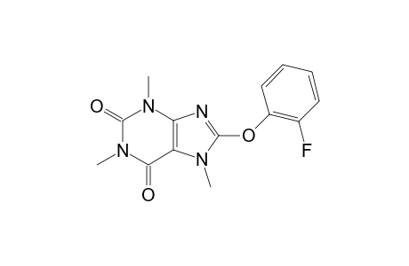 8-(2-Fluorophenoxy)-1,3,7-trimethyl-3,7-dihydro-1H-purine-2,6-dione