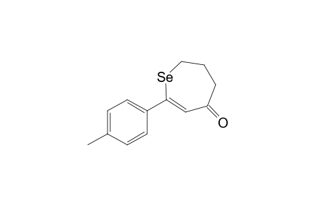 2-p-Tolyl-6.7-dihydro-5H-selenepin-4-one