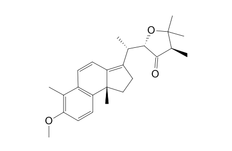 RP-2 [(20S,22R,24R)-22,25cyclo-5-methoxy-14.beta.-methyl-18-nor-des-A-ergosta-5,7,9,11,13(17)-pentaen-23-one]