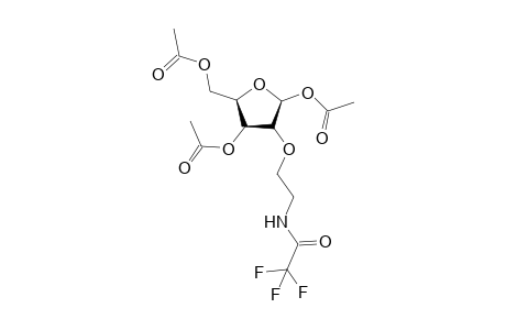 1,3,5-Tri-O-Acetyl-2-O-(2-trifluoroacetamido)ethyl-.beta.,D-ribofuranoside