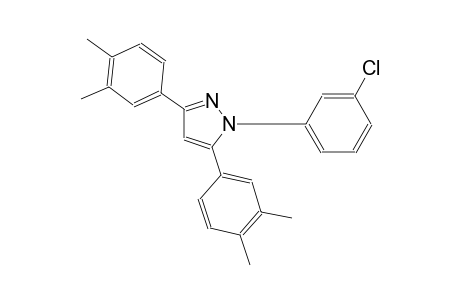 1-(3-chlorophenyl)-3,5-bis(3,4-dimethylphenyl)-1H-pyrazole