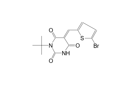 (5E)-5-[(5-Bromo-2-thienyl)methylene]-1-tert-butyl-2,4,6(1H,3H,5H)-pyrimidinetrione