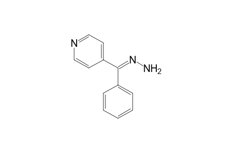 Methanone, phenyl-4-pyridinyl-, hydrazone