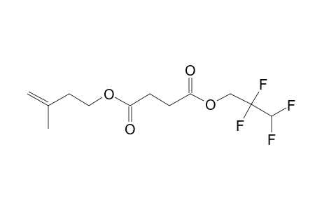 Succinic acid, 2,2,3,3-tetrafluoropropyl 3-methylbut-3-en-1-yl ester