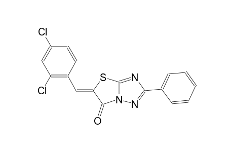 (5Z)-5-(2,4-dichlorobenzylidene)-2-phenyl[1,3]thiazolo[3,2-b][1,2,4]triazol-6(5H)-one