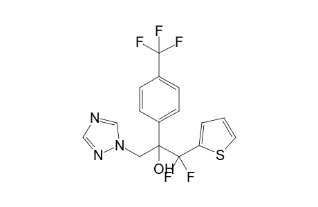 1,1-bis(fluoranyl)-1-thiophen-2-yl-3-(1,2,4-triazol-1-yl)-2-[4-(trifluoromethyl)phenyl]propan-2-ol