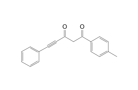 1-(4-Methylphenyl)-5-phenyl-4-pentyne-1,3-dione