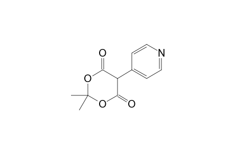 2,2-Dimethyl-5-(4-pyridyl)-1,3-dioxane-4,6-dione