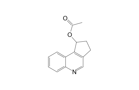 1H-Cyclopenta[c]quinolin-1-ol, 2,3-dihydro-, acetate (ester)